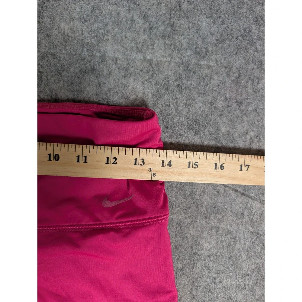 Nike Womens Dri-FIT Compression Biker Shorts Pink Activewear Running 6070